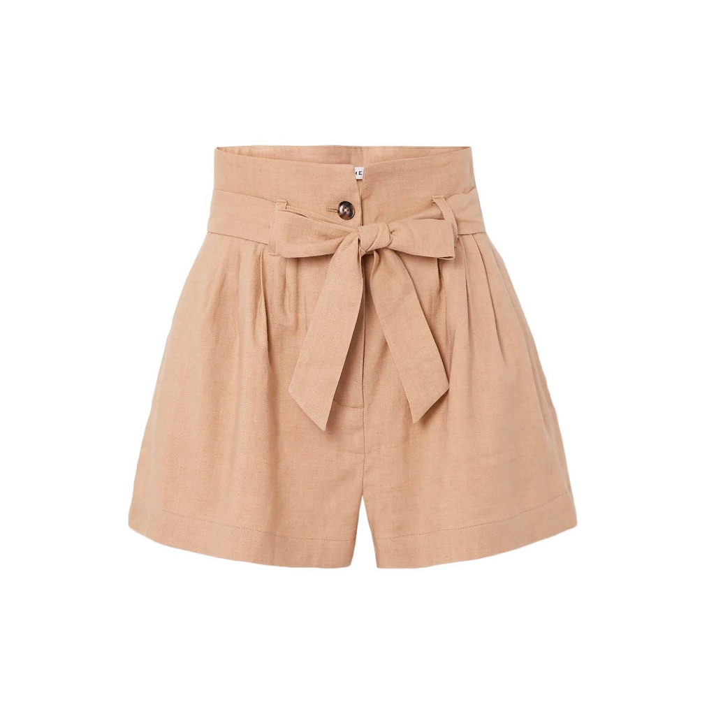Frame Linen Shorts Size 4